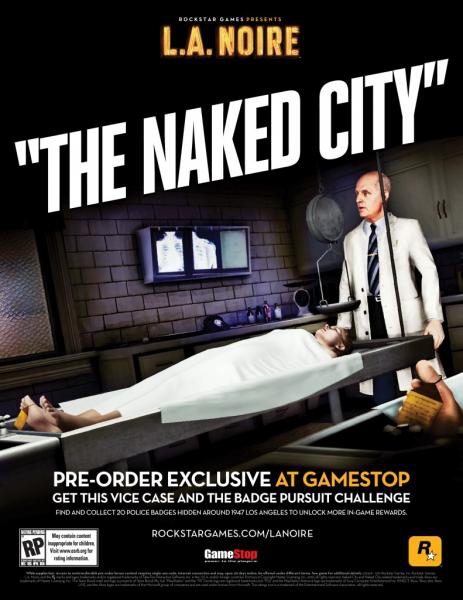 L.A. Noire A Slip of the Tongue & The Naked City (2011/ENG/XBOX360/DLC/JTAG/RF)